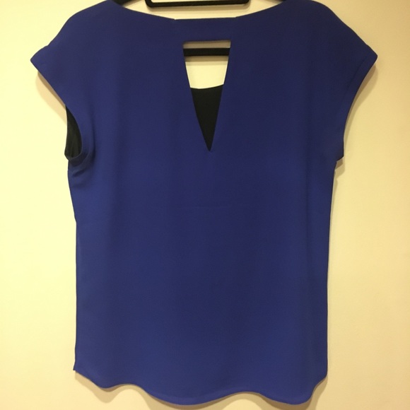 REVERSIBLE blue/black top size M - Picture 2 of 8